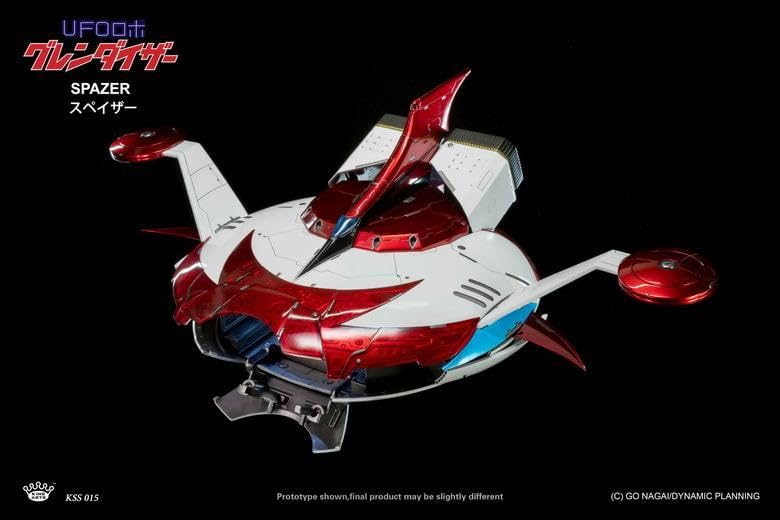 KingArts キングアーツ UFOロボ グレンダイザー スペイザー Amazon | KingArts キングアーツ UFOロボ グレンダイザー